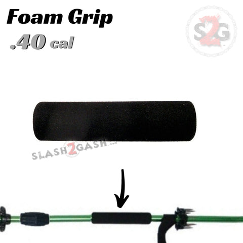 Foam Grip .40 Caliber Blowgun Accessory - Comfort Pad