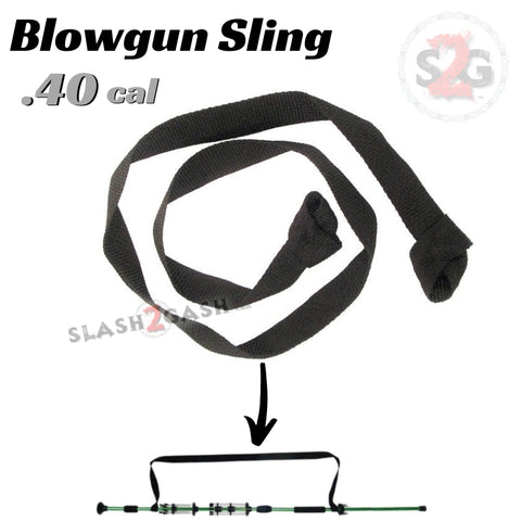 Blowgun Sling .40 Caliber Accessory - Carry Strap/Shoulder Slings