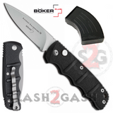 Boker Kalashnikov Automatic Conversion Knife - Drop Point Bead Blasted Switchblade AK47 AK74