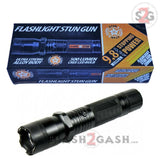 Guard Star 9.8MV Alloy Flashlight StunGun w/ 500 Lumen CREE LED Bulb