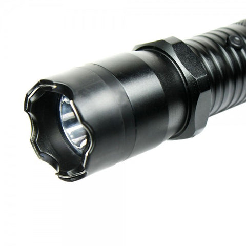 cree xl 9 rechargeable flashlights Guard Star 9.8MV Alloy Flashlight StunGun w/ 500 Lumen CREE LED Bulb – Slash2Gash