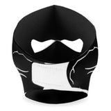 Hot Leathers Puff Ink Skull Neoprene Face Mask B/W 3D Ink