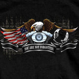 Hot Leathers All Gave Some POW Eagle T-Shirt Military Biker