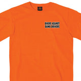 Hot Leathers Can You See Me Now A**HOLE T-Shirt Safety Orange Hi-Vis