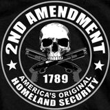 Hot Leathers 2nd Amendment Double Sided T-Shirt Homeland Security