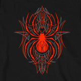 Hot Leathers Pinstripe Spider Long Sleeve Double Sided TShirt Custom S2G