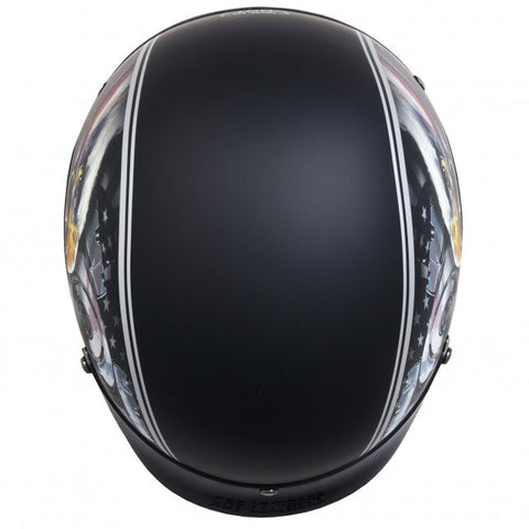 Hot Leathers D.O.T. American Eagle Matte Black Motorcycle Helmet – Slash2Gash Hot Leathers D.O.T. American Eagle Matte Black Motorcycle Helmet – Slash2Gash