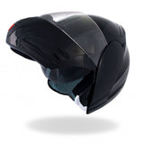 Hot Leathers D.O.T. Convertible Full Face Helmet w/ Sun Shield