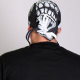 Hot Leathers Spade Skull Headwrap Ride Forever Premium Biker Du-Rag