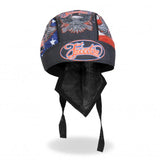 Hot Leathers Freedom Eagle Headwrap Premium Patriotic Biker Du-Rag