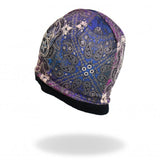 Hot Leathers Sublimated Sugar Paisley Ladies Beanie 3D Art