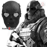 Army Of Two Skull Full Face Mask Airsoft Wargames Protection