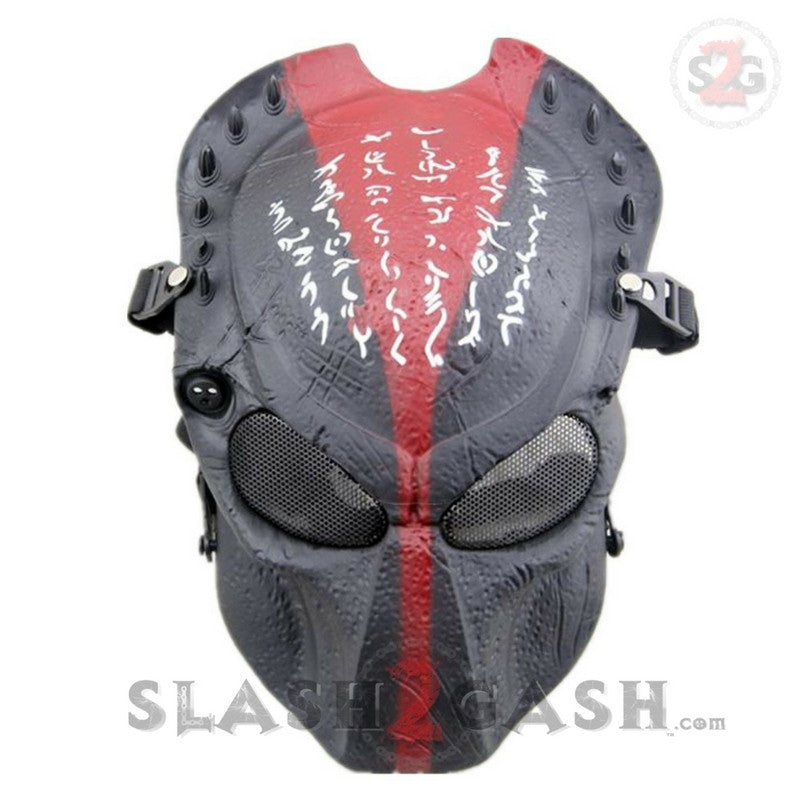 Alien Vs Predator AVP Airsoft Face Mask Tactical Full Face Protection – Slash2Gash Alien Vs Predator AVP Airsoft Face Mask Tactical Full Face Protection – Slash2Gash