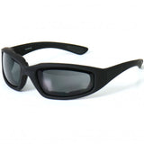 Hot Leathers Legendary Sunglasses with Padding and Smoke Lenses