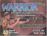 Warrior 54" Blowgun .40 cal LOADED w/ 40 Darts - 2PC Black - Avenger Blowguns USA
